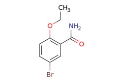 eMolecules​&nbsp;AstaTech / 5-BROMO-2-ETHOXYBENZAMIDE / 0.1g / 696739802 / A12625 / 95.000 / 54924-78-6 / MFCD07551819 / 244.088 / C9H10BrNO2
