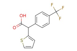 eMolecules​&nbsp;AstaTech / 2-(2-THIENYL)-2-[4-(TRIFLUOROMETHYL)PHENYL]ACETIC ACID / 0.1g / 718056188 / AR3911 / 95.000 / 885950-82-3 / MFCD01631969 / 286.270 / C13H9F3O2S