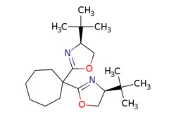 eMolecules​ 2828432-05-7 | Ambeed | (4S4S)-22-(Cycloheptane-11-diyl)bis(4-(tert-butyl)-45-dihydrooxazole)