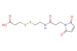 eMolecules​&nbsp;Medchem Express / Mal-NH-ethyl-SS-propionic acid / 25mg / 686240552 / HY-140120 /  / 2128735-24-8 / [null] / 332.390 / C12H16N2O5S2