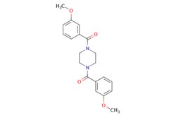 eMolecules​ AstaTech / 14-BIS(3-METHOXYBENZOYL)PIPERAZINE / 1g / 436052188