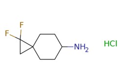 eMolecules​ Pharmablock / 22-difluorospiro[2.5]octan-6-aminehydrochloride
