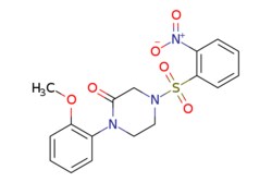 eMolecules​ AstaTech / 1-(2-METHOXYPHENYL)-4-(2-NITROBENZENESULFONYL)PIPERAZIN-2-ONE