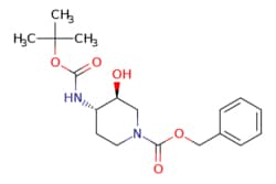eMolecules​ Pharmablock / benzyl (3S4S)-4-(tert-butoxycarbonylamino)-3-hydroxy-piperidine-1-carboxylate