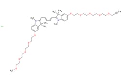 eMolecules​ Broadpharm / N-methyl-N-methyl-O-(m-PEG4)-O-(propargyl-PEG4)-Cy5
