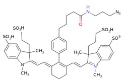 eMolecules​&nbsp;Broadpharm / Cy7 Azide / 1mg / 713699861 / BP-28119 /  /  / [null] / 1083.320 / C50H62N6O13S4