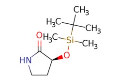 eMolecules​&nbsp;AstaTech / (S)-3-((TERT-BUTYLDIMETHYLSILYL)OXY)PYRROLIDIN-2-ONE / 0.25g / 296387864 / W11603 / 95.000 / 130403-91-7 / MFCD26394938 / 215.368 / C10H21NO2Si