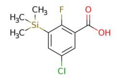 eMolecules​&nbsp;AOBChem USA / 5-Chloro-2-fluoro-3-(trimethylsilyl)benzoic acid / 250mg / 784409023 / 73930 /  / 2921860-53-7 / [null] / 246.740 / C10H12ClFO2Si