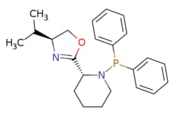 eMolecules​&nbsp;Ambeed / (S)-2-((R)-1-(Diphenylphosphanyl)piperidin-2-yl)-4-isopropyl-45-dihydrooxazole / 50mg / 682929176 / A1494059 /  / 2757084-56-1 / [null] / 380.472 / C23H29N2OP