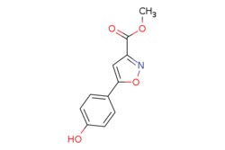 eMolecules​&nbsp;AstaTech / METHYL 5-(4-HYDROXYPHENYL)ISOXAZOLE-3-CARBOXYLATE / 0.25g / 256638639 / 30888 / 97.000 / 60640-71-3 / MFCD08106871 / 219.196 / C11H9NO4