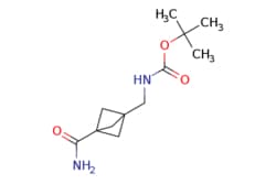 eMolecules​ Pharmablock / tert-butyl N-[(3-carbamoyl-1-bicyclo[1.1.1]pentanyl)methyl]carbamate