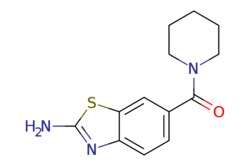 eMolecules​&nbsp;AstaTech / 6-(1-PIPERIDINYLCARBONYL)-13-BENZOTHIAZOL-2-YLAMINE / 0.1g / 718069322 / E86010 / 95.000 / 351518-88-2 / MFCD01056264 / 261.340 / C13H15N3OS