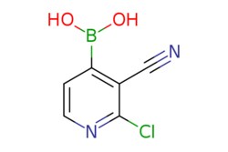 eMolecules​&nbsp;AOBChem USA / 2-Chloro-3-cyanopyridine-4-boronic acid / 250mg / 525250903 / 13561 /  / 878194-88-8 / MFCD09037478 / 182.370 / C6H4BClN2O2