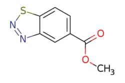 eMolecules​&nbsp;AstaTech / METHYL 123-BENZOTHIADIAZOLE-5-CARBOXYLATE / 0.25g / 475590330 / S10615 / 95.000 / 23616-15-1 / MFCD01566550 / 194.210 / C8H6N2O2S