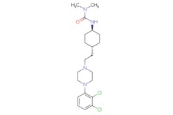 eMolecules​&nbsp;Medchem Express / Cariprazine / 5mg / 446264526 / HY-14763 /  / 839712-12-8 / MFCD19443701 / 427.410 / C21H32Cl2N4O