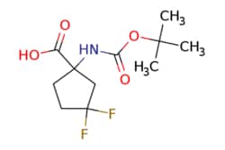 eMolecules​ Pharmablock / 1-[(tert-butoxy)carbonyl]amino-33-difluorocyclopentane-1-carboxylic