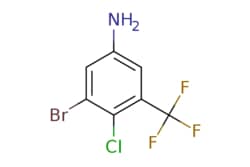 eMolecules​&nbsp;AOBChem USA / 3-Bromo-4-chloro-5-(trifluoromethyl)aniline / 250mg / 761212551 / 64889 /  / 1096698-03-1 / MFCD11520117 / 274.470 / C7H4BrClF3N