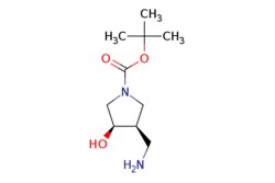 eMolecules​ Pharmablock / tert-butyl (3R4R)-3-(aminomethyl)-4-hydroxypyrrolidine-1-carboxylate