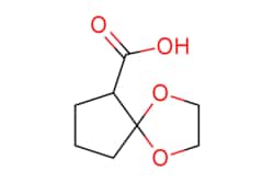 eMolecules​&nbsp;ChemScene / 14-Dioxaspiro[4.4]nonane-6-carboxylic acid / 100mg / 761228852 / CS-0613736 / 0.000 / 38853-85-9 / MFCD20639843 / 172.180 / C8H12O4