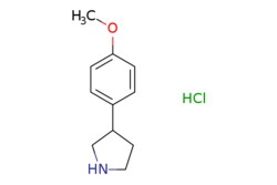 eMolecules​ ChemScene / 3-(4-Methoxyphenyl)pyrrolidine hydrochloride /