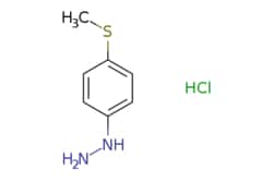 eMolecules​&nbsp;AstaTech / 1-(4-(METHYLTHIO)PHENYL)HYDRAZINE HCL / 0.25g / 290664672 / 79686 / 95.000 / 58626-97-4 / MFCD04039174 / 190.690 / C7H11ClN2S