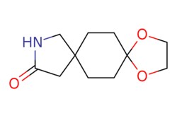 eMolecules​&nbsp;Ambeed / 14-Dioxa-10-azadispiro[4.2.4.2]tetradecan-11-one / 1g / 600846241 / A713387 /  / 914780-95-3 / MFCD24566289 / 211.261 / C11H17NO3