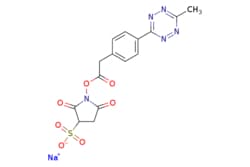 eMolecules​&nbsp;Broadpharm / Methyltetrazine-Sulfo-NHS ester / 10mg / 296213298 / BP-22944 / 90.000 / 1821017-46-2 / MFCD29052195 / 429.340 / C15H12N5NaO7S