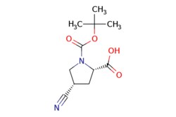 eMolecules​&nbsp;ChemScene / (2S4S)-1-(tert-Butoxycarbonyl)-4-cyanopyrrolidine-2-carboxylic acid / 100mg / 654746503 / CS-0101529 / 0.000 / 132622-71-0 / MFCD14582677 / 240.259 / C11H16N2O4