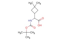 eMolecules​&nbsp;Pharmablock / 2-(tert-butoxycarbonylamino)-2-(33-dimethylcyclobutyl)acetic acid / 25mg / 713712980 / PBU5575 / 0.000 / 2089648-39-3 / MFCD30829109 / 257.330 / C13H23NO4