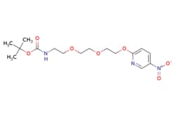 eMolecules​ Synthonix / tert-butyl N-[2-(2-2-[(5-nitropyridin-2-yl)oxy]ethoxyethoxy)ethyl]carbamate