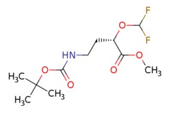 eMolecules​ Pharmablock / methyl (2S)-4-(tert-butoxycarbonylamino)-2-(difluoromethoxy)butanoate