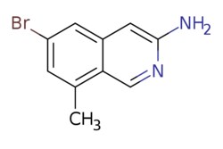 eMolecules​ Synthonix / 6-bromo-8-methylisoquinolin-3-amine / 10mg / 786491631