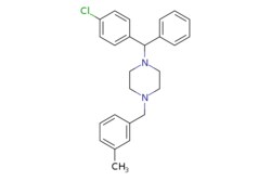 eMolecules​&nbsp;AstaTech / 1-((4-CHLOROPHENYL)(PHENYL)METHYL)-4-(3-METHYLBENZYL)PIPERAZINE / 0.25g / 718081313 / D81963 / 95.000 / 569-65-3 / MFCD00242697 / 390.960 / C25H27ClN2