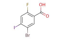 eMolecules​&nbsp;AOBChem USA / 5-bromo-2-fluoro-4-iodobenzoic acid / 250mg / 761214265 / 90140 /  / 1807757-08-9 / MFCD30180157 / 344.906 / C7H3BrFIO2