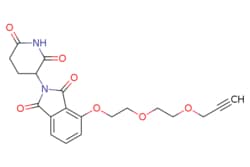 eMolecules​&nbsp;Medchem Express / Thalidomide-O-PEG2-propargyl / 25mg / 495800269 / HY-126458 /  / 2098487-52-4 / [null] / 400.387 / C20H20N2O7