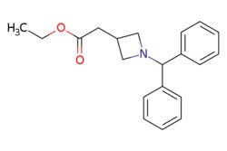 eMolecules​&nbsp;AstaTech / ETHYL 2-[1-(DIPHENYLMETHYL)AZETIDIN-3-YL]ACETATE / 0.25g / 696740656 / D84543 / 95.000 / 937059-65-9 / [null] / 309.409 / C20H23NO2