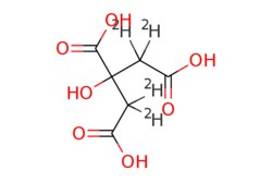 eMolecules​&nbsp;Medchem Express / Citric acid-d4 / 5mg / 771359086 / HY-N1428S /  / 147664-83-3 / MFCD00209702 / 196.147 / C6H8O7