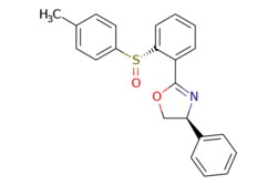 eMolecules​&nbsp;396094-85-2 | Ambeed |  (S)-4-Phenyl-2-(2-((R)-p-tolylsulfinyl)phenyl)-45-dihydrooxazole |  100mg | 633660209 | A1281561 | 361.46 |  C22H19NO2S