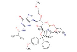 eMolecules​&nbsp;Broadpharm / 5-O-DMT-2-MOE-N2-Isobutyryl-Guanosine-CE Phosphoramidite / 500mg / 784454763 / BP-28836 /  / 251647-55-9 / [null] / 914.010 / C47H60N7O10P
