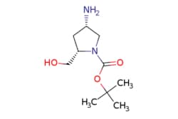 eMolecules​&nbsp;AstaTech / (2S4S)-TERT-BUTYL 4-AMINO-2-(HYDROXYMETHYL)PYRROLIDINE-1-CARBOXYLATE / 0.1g / 696754117 / E76082 / 95.000 / 922139-40-0 / [null] / 216.281 / C10H20N2O3