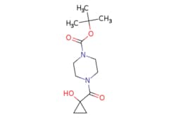 eMolecules​ AstaTech / TERT-BUTYL 4-(1-HYDROXYCYCLOPROPANECARBONYL)PIPERAZINE-1-CARBOXYLATE