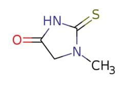 eMolecules​&nbsp;ChemScene / 1-Methyl-2-thioxoimidazolidin-4-one / 100mg / 569144801 / CS-0068327 / 0.000 / 29181-65-5 / [null] / 130.170 / C4H6N2OS