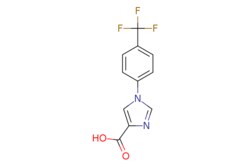 eMolecules​&nbsp;ChemScene / 1-(4-(Trifluoromethyl)phenyl)-1H-imidazole-4-carboxylic acid / 100mg / 672545102 / CS-0255760 / 0.000 / 445302-31-8 / MFCD17434998 / 256.184 / C11H7F3N2O2