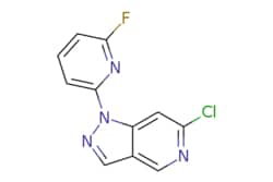 eMolecules​ AstaTech / 6-CHLORO-1-(6-FLUOROPYRIDIN-2-YL)-1H-PYRAZOLO[43-C]PYRIDINE