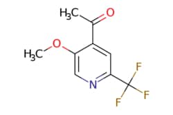 eMolecules​ Synthonix / 1-[5-methoxy-2-(trifluoromethyl)pyridin-4-yl]ethanone