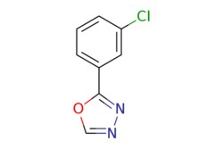 eMolecules​&nbsp;AOBChem USA / 2-(3-Chlorophenyl)-134-oxadiazole / 250mg / 572148214 / 38561 /  / 5378-33-6 / MFCD09881167 / 180.590 / C8H5ClN2O