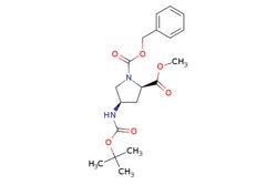 eMolecules​&nbsp;AstaTech / (2R4R)-4-[[(11-DIMETHYLETHOXY)CARBONYL]AMINO]-12-PYRROLIDINEDICARBOXYLIC ACID 2-METHYL 1-(PHENYLMETHYL) ESTER / 0.25g / 302810052 / P15232 / 95.000 / 787615-48-9 / MFCD29922372 / 378.425 / C19H26N2O6