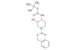 eMolecules​ Synthonix / benzyl 4-[(tert-butoxy)carbonyl]amino-3-hydroxypiperidine-1-carboxylate