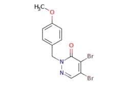 eMolecules​&nbsp;Synthonix / 45-dibromo-2-[(4-methoxyphenyl)methyl]pyridazin-3-one / 100mg / 784552033 / AC77655 /  / 1210812-73-9 / [null] / 374.032 / C12H10Br2N2O2