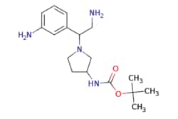 eMolecules​ AstaTech / 3-N-BOC-AMINO-1-[2-AMINO-1-(3-AMINO-PHENYL)-ETHYL]-PYRROLIDINE